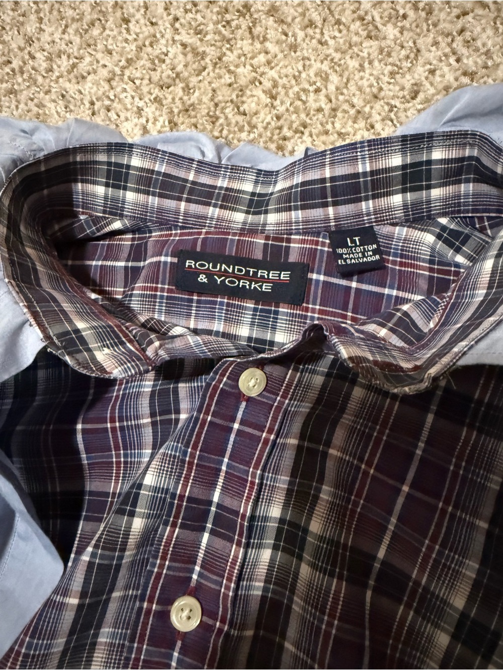 Upcycled Ruffled Collar Shirt - Picture 6 of 7
